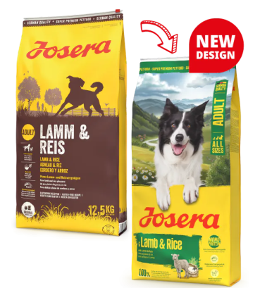 Josera Едалт з ягнятиною та рисом (Lamm&Reis) для всіх порід 3 кг