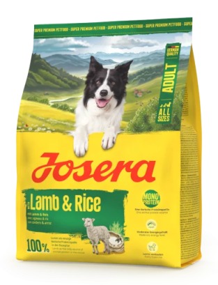 Josera Едалт з ягнятиною та рисом (Lamm&Reis) для всіх порід 900 г