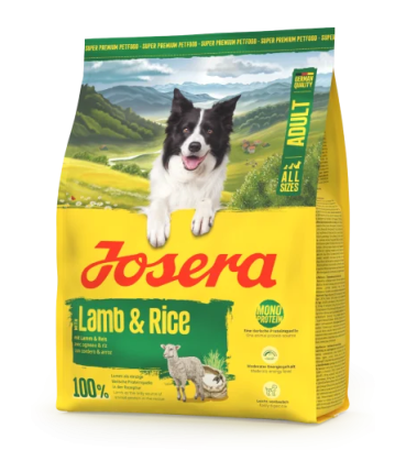 Josera Едалт з ягнятиною та рисом (Lamm&Reis) для всіх порід 900 г