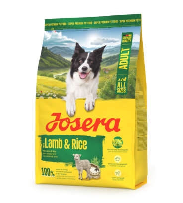 Josera Едалт з ягнятиною та рисом (Lamm&Reis) для всіх порід 3 кг