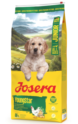 Josera Янг Стар Юніор беззерновий корм з м'ясом птиці для всіх порід 12.5 кг