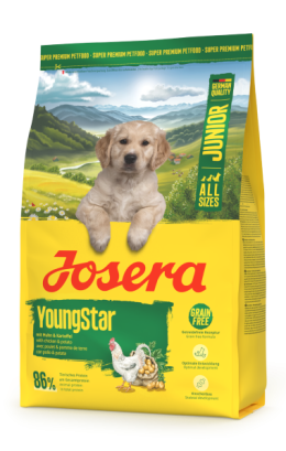 Josera Янг Стар Юніор беззерновий корм з м'ясом птиці для всіх порід 3 кг
