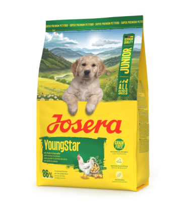Josera Янг Стар Юніор беззерновий корм з м'ясом птиці для всіх порід 3 кг