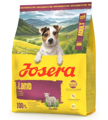 Josera Міні Едалт з ягнятиною (MiniDeluxe) беззерновий корм для малих порід 900 г