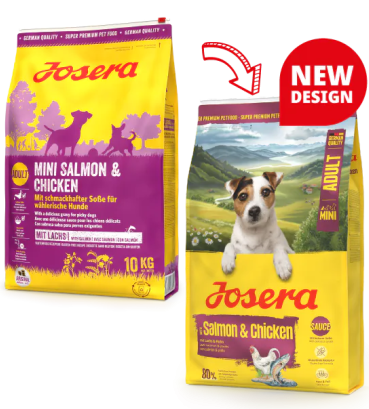JOSERA Міні Едалт з лососем та куркою (Mini Salmon & Chicken) для малих порід 900 г