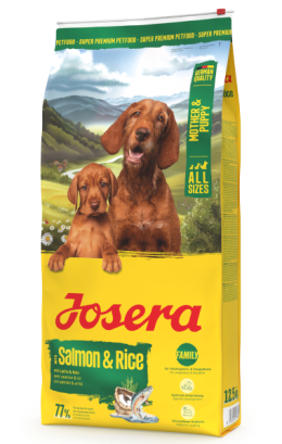 JOSERA Мазер енд Паппі (Family Plus)з лососем та рисом для всіх порід 12.5 кг
