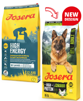 JOSERA Хай Протеїн Едалт (High Energy) з куркою для всіх порід 3 кг