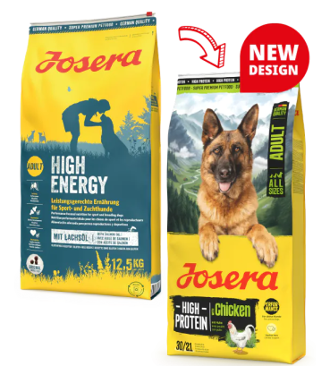 JOSERA Хай Протеїн Едалт (High Energy) з куркою для всіх порід 3 кг