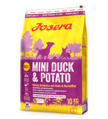 Сухий корм для дорослих собак JOSERA Mini Duck & Potato беззерновий з качкою і картоплею  900г
