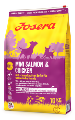 Сухий корм для дорослих собак JOSERA Mini Salmon & Chicken 10 кг