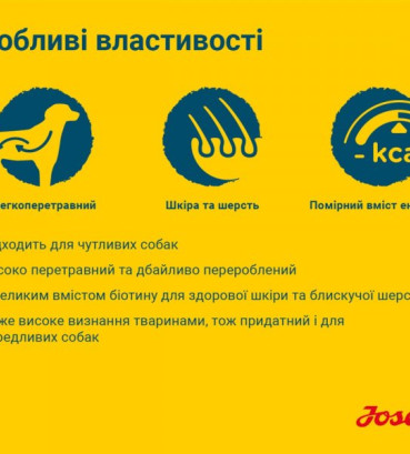Josera Сенсі Плюс Едалт для всіх порід з м'ясом качки та рисом 900 г