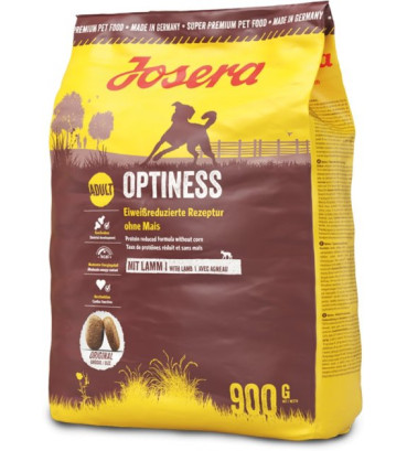 Сухий Корм JOSERA Optiness зі зменшеною кількістю протеїну 900 г