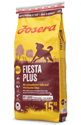 Сухий корм для вибагливих собак Josera FiestaPlus з лососем і делікатним соусом 12.5 кг