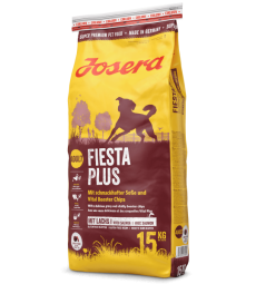 Сухий корм для вибагливих собак Josera FiestaPlus з лососем і делікатним соусом 12.5 кг