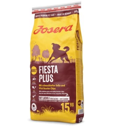 Сухий корм для вибагливих собак Josera FiestaPlus з лососем і делікатним соусом 12.5 кг
