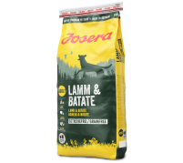 Сухий корм для дорослих собак JOSERA Lamm & Batate беззерновий з ягням 15 кг