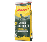 Сухий корм для дорослих собак JOSERA Lachs & Kartoffel беззерновий з лососем 15 кг