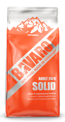 Сухий корм BAVARO Solid 20/8 для дорослих собак 18 кг