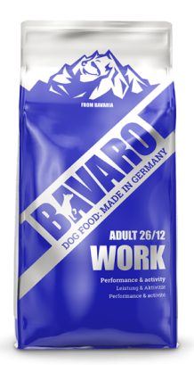 Сухий корм Bavaro Work 26/12 для дорослих собак з інтенсивними навантаженнями 18 кг