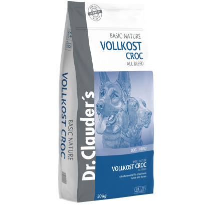 Сухий корм Dr.Clauder’s Basic Nature Vollkost Croc для собак з помірно активним та активним способом життя 20 кг