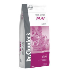 Сухий корм Dr.Clauder’s Basic Nature Energy для собак в період підвищених фізичних навантажень, змагань, виставок 20 кг