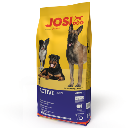 Сухий корм для дорослих собак JosiDog Active Adult з м'ясом домашньої птиці 15 кг