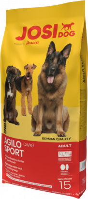 Сухий корм JosiDog Agilo Sport для дорослих спортивних собак 15 кг