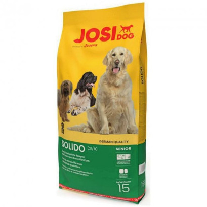 Сухий корм для літніх собак JosiDog Solido Adult з м'ясом домашньої птиці 15 кг