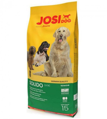 Сухий корм для літніх собак JosiDog Solido Adult з м'ясом домашньої птиці 15 кг