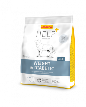 Сухий корм для собак Josera Help Weight & Diabetic Dog підтримка при ожирінні та діабеті 900 г