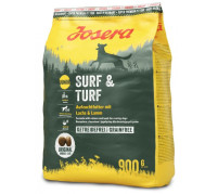 Сухий корм для цуценят Josera Surf & Turf Junior з ягнятиною та лососем 900 г