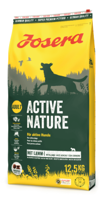 Сухий корм Josera Active Nature Adult з двома видами м'яса та травами 12.5 кг