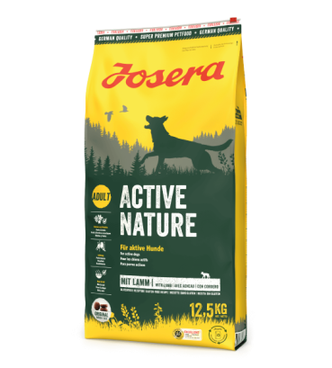 Сухий корм Josera Active Nature Adult з двома видами м'яса та травами 12.5 кг