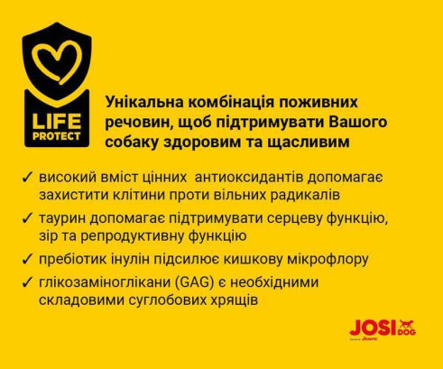 Сухий корм JosiDog Agilo Sport для дорослих спортивних собак 15 кг