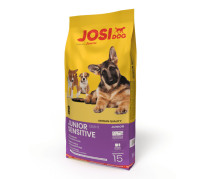 Сухий корм для цуценят JosiDog Junior Sensitive з м'ясом домашньої птиці 15 кг