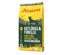 Сухий безерновой корм для собак Josera Geflugel & Forelle з домашньою птицею і фореллю 12,5 кг