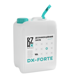 Засіб для дезінфекції Dezirex Forte для тваринницьких об'єктів та приміщень, 10л