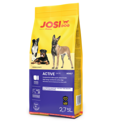 Сухий корм для дорослих собак JosiDog Active Adult з м'ясом домашньої птиці 2.7 кг