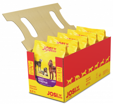 Сухий корм Josi Dog Adult Sensitive для собак з чутливим травленням 900 г х 5 = 4.5 кг