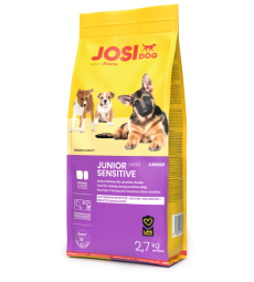 Сухий корм для цуценят JosiDog Junior Sensitive з м'ясом домашньої птиці 2.7 кг