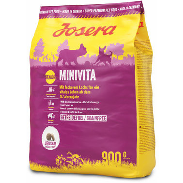Сухий корм для літніх собак Josera MiniVita Senior з лососем і картоплею 900 г