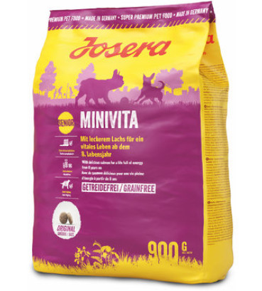 Сухий корм для літніх собак Josera MiniVita Senior з лососем і картоплею 900 г
