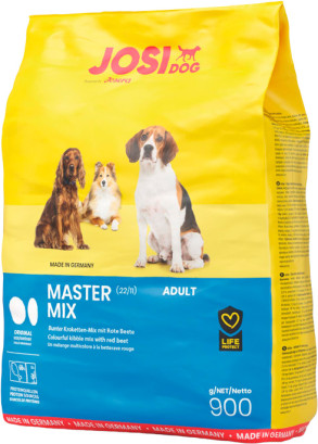 Сухий корм JosiDog Master Mix для собак з помірною активністю зі столовим буряком 900 г