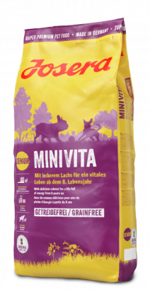 Сухий корм для літніх собак Josera MiniVita Senior з лососем і картоплею 900 г