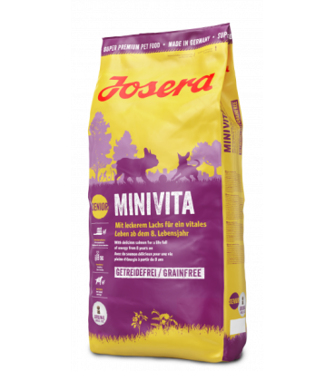 Сухий корм для літніх собак Josera MiniVita Senior з лососем і картоплею 900 г