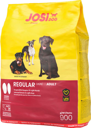 Сухий корм для дорослих собак Josi Dog Regular з м'ясом домашньої птиці 900 г