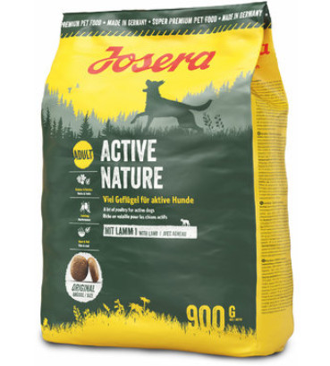 Сухий корм Josera Active Nature Adult з двома видами м'яса та травами 900 г