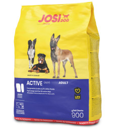 Сухий корм для дорослих собак JosiDog Active Adult з м'ясом домашньої птиці 900 г