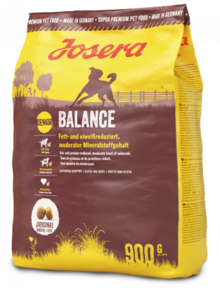 Сухий корм для літніх та малоактивних собак Josera Balanсe 900 г