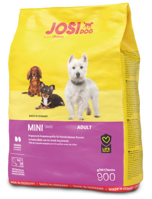 Сухий корм для дорослих собак JosiDog Mini Adult з м'ясом домашньої птиці 900 г